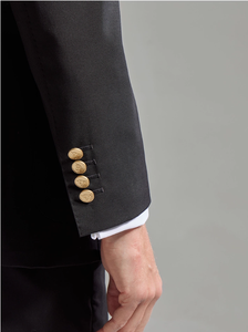 कम moq लक्जरी कस्टम पुरुषों के ऊन सूट प्रदर्शन कपड़े कॉर्पोरेट वर्दी कार्यक्रमों के लिए पुरुषों के सूट - Product Image 4