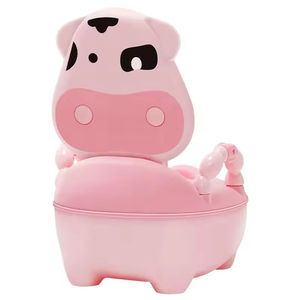 Siège de toilette portable en plastique pour enfants, pot de sécurité pour bébé avec motif animal, marchepied d'intérieur pour l'apprentissage de la propreté des enfants - Product Image 6