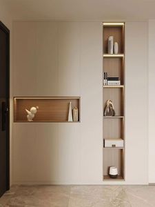 Zapatero de madera personalizado con asientos para entrada o almacenamiento <span class=keywords><strong>exterior</strong></span> para el hogar montado en la pared - Product Image 6