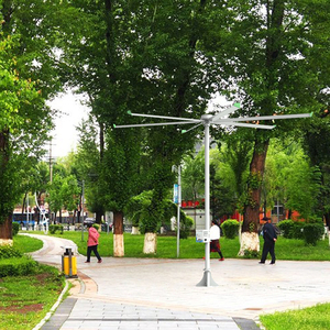 Moteur Julai PMSM 18ft 5.5m ventilation <span class=keywords><strong>ventilateur</strong></span> de plafond <span class=keywords><strong>colonne</strong></span> sur pied <span class=keywords><strong>ventilateur</strong></span> extérieur étanche - Product Image 5