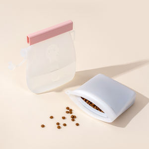 Bolsa de Comida para Perros Plegable, Portátil, Ecológica, de Silicona Sólida, Reutilizable, Segura e Impermeable, Venta al Por Mayor - Product Image 1