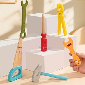 <b>Wooden</b> Construction Building Toy Play <b>Tools</b> Set With <b>Tool</b> <b>Box</b> Great Educational Stem Toys for Kids - Product Image 5
