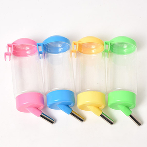 Wholesale Plastic Portable Hanging <strong>Cage</strong> Pet Water Bottle Automatic Feeder <strong>Bird</strong> Drinker for Indoor Use - Product Image 2