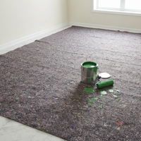 Tapis de sol absorbant pour chantier avec dos antidérapant