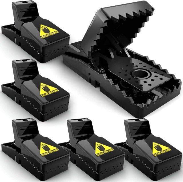 Pest Control Indoor and Outdoor Strong Reusable Mouse Trap for Mice