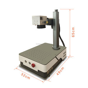 เครื่องทำเครื่องหมายไฟเบอร์เลเซอร์แบบหมุน30W Raycus 20W 30W 60W 100W - Product Image 1