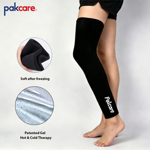 Envoltura <span class=keywords><strong>de</strong></span> gel para pierna completa con cobertura 360° para recuperación muscular, compresa fría y terapia <span class=keywords><strong>de</strong></span> frío y calor, tamaño personalizable, certificado CE - Product Image 1