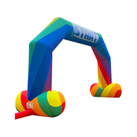 Ballon d'arche gonflable étanche personnalisable Porte carrée et ronde hermétique pour les occasions en plein air Formes polyvalentes