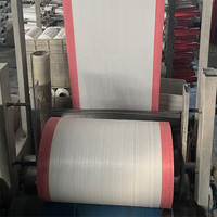 Rouleau de sac en polypropylène en vrac de la Chine rouleaux de tissu tubulaire tissé en polypropylène PP avec stratification