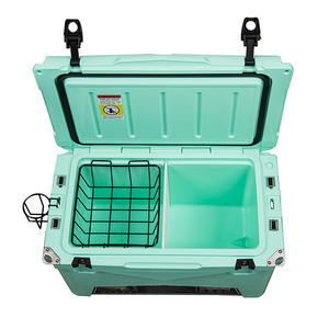 Camping Popular Coolers 45QT rotomolded ice coolers 5~9 days outdoor camping fishing car cooler box