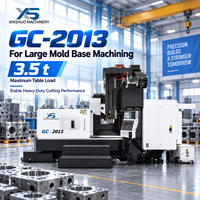 Centre d'usinage CNC à portique 3 axes XINSHUO GC2013, commande CNC BT50 15kW, 24 outils ATC, fraiseuse à portique robuste 380V
