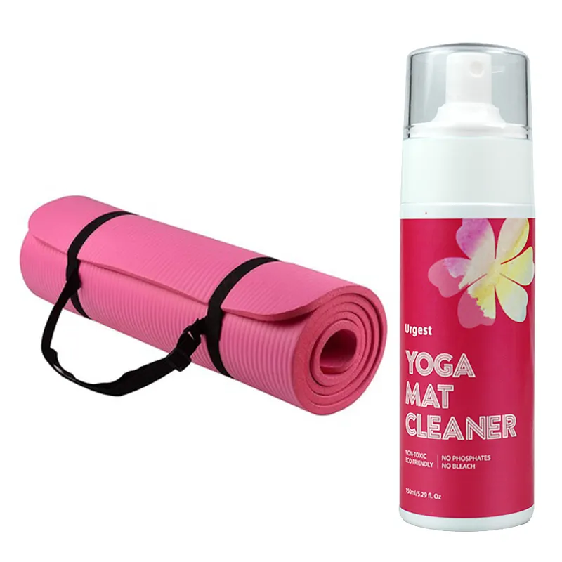 Hot Bán Yoga Mat Cleaner Vết Remover Phun Rửa Miễn Phí Với OEM