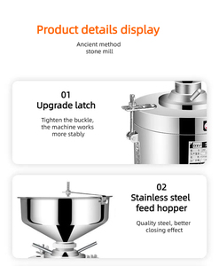 In acciaio inox burro di arachidi che fa la macchina/tahini sesame maker/sesamo macchina per la frantumazione - Product Image 4