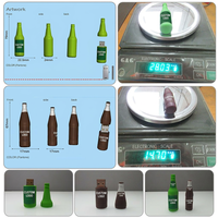 Flashdisk USB PVC Custom, Flashdisk USB Botol Bir PVC dengan LOGO, 2GB 4GB 8GB 16GB, OEM Flashdisk USB PVC untuk Semua Desain