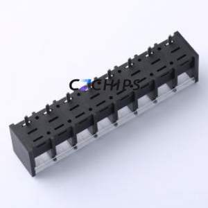 DBT40S-9.5-8P-BK-P Barrier Terminal Block P=9.5mm Connector ( Pitch: 9.5mm )( Rated Current: 20A )( Rated Voltage: 300V ) - Product Image 2