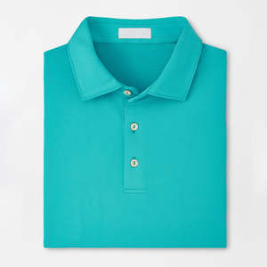 เสื้อโปโลผู้ชายลำลองสำหรับออกกำลังกายฤดูร้อนปี 2024 สไตล์สตรีทแวร์ ฟิตเนส ผ้าสี่ทิศทาง ยืดได้ สกรีนโลโก้ได้ เสื้อโปโลผ้าฝ้ายสำหรับตีกอล์ฟ ไซส์ใหญ่ - Product Image 2