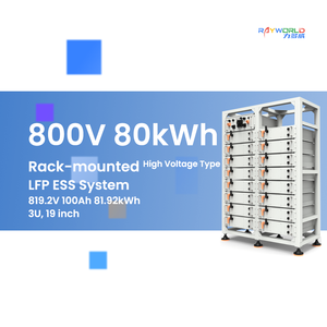 Rayworld Meilleur prix Systèmes de stockage d'énergie industriels et commerciaux 80 kWh 800 V Batterie Lifepo4 Système solaire - Product Image 1