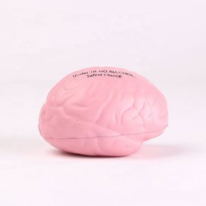 ของเล่นนุ่มรูปสมอง ทำจากโฟม PU ของขวัญส่งเสริมการขายทางการแพทย์ ลูกบอลคลายเครียด สำหรับทุกเพศ - Product Image 4