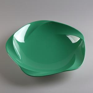 Services de table ronds en mélamine, assiettes grandes pour restaurant, vaisselle de cuisine, plats blancs - Product Image 5