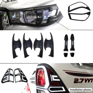 NUEVO Diseño OEM/ODM Accesorios para Automóviles Color Negro con Kits de Carrocería Cromados para Toyota Hilux Revo - Product Image 3
