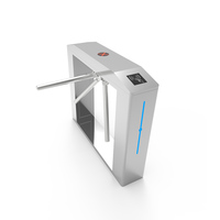 Tourniquet à 3 bras en acier inoxydable avec protection IP65, contrôle d'accès par code QR, billets, sécurité extérieure, portail, pont, bidirectionnel