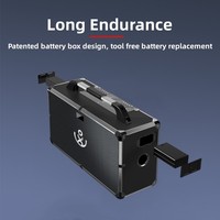 Enceinte Bluetooth portable puissante Sinoband Apls Pro 500W avec USB/TF/AUX, subwoofer intégré pour la maison et les fêtes