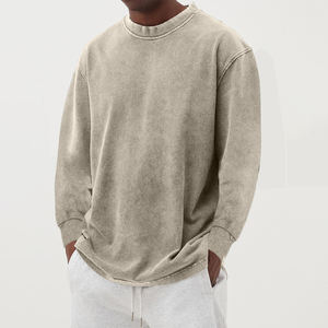 Sudadera KingSen de Alta Calidad, Personalizada, Cuello Redondo, 100% Algodón, Bordada, para Hombre, Primavera, Talla Grande, Casual, Holgada - Product Image 5