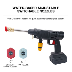 เครื่องฉีดน้ำแรงดันสูงไร้สายลิเธียมสำหรับใช้ในบ้านและรถยนต์ ยี่ห้อ Ananke Tools - Product Image 5