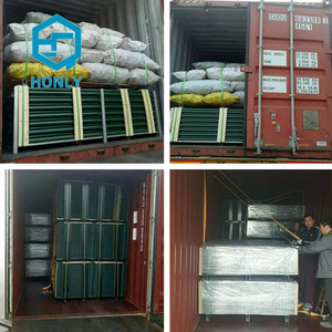 Recinto decorativo esterno in rete saldata 3D con Design a rete 4mm in legno 2.5m di lunghezza facile montaggio traliccio trattato termicamente e cancelli - Product Image 6