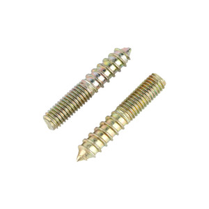 Zinc Plated Double End Self Tapping Wood Screws M4 M5 M6 M8 M10 Flat Round Head Metric Grade A For Wood - Product Image 4