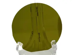 Substrat en carbure de silicium personnalisé plaquette de qualité factice plaquette de saphir diamètre 4-8 pouces épaisseur 0.35-0.5mm plaquette SiC