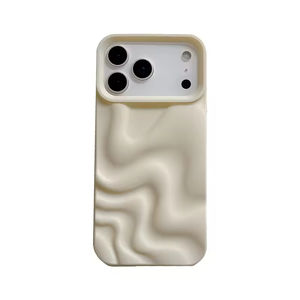 Funda de Cuero Genuino para Teléfono Móvil, con Diseño 3D de Ondas de Agua, Mate, Antihuellas, de Alta Calidad y Resistente a Impactos, para 17 16 15 14 13 12 11 - Product Image 6