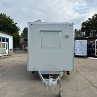 Camion de restauration mobile de 4,5 m/15 pi entièrement équipé, remorque alimentaire, camion de snacks, camion à smoothies avec ventilation