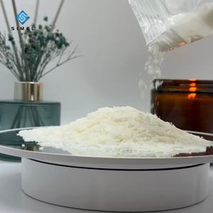 Materia Prima para Velas, Copos de Cera de Palma Blanca, Cera de Palma Vegetal Natural para Velas Decorativas DIY, Sin Humo - Product Image 3