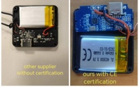 Écouteurs de jeu sans fil V5.3 avec bande élastique confortable, affichage numérique de la batterie, fonction mains libres et lecteur MP3