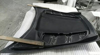 Capot en fibre de carbone pour Chevrolet Corvette C6 2005-2013, capot ventilé en fibre de carbone pour Corvettes