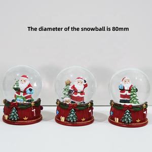 Produits de Noël 2023 à succès, décoration de table, globe à neige de Noël, bonhomme de neige, polo aquatique - Product Image 4