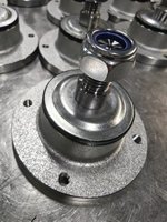 Unité de moyeu de disque agricole XYYP IL25-85/4T-M16-T, roulement à triple joint sans entretien avec écrou pour machines de semis agricoles