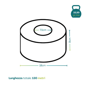 Carta Igienica BulkySoft Mini Jumbo 130 Comfort Senza Inchiostro 9 Rotoli - Product Image 2