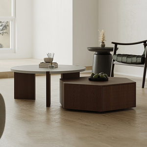 Side <strong>Table</strong> Simple Shaped Living Room Terrazzo <strong>Walnut</strong> <strong>Coffee</strong> <strong>Table</strong> Nordic Style Natural Customize Modern Luxury <strong>Coffee</strong> <strong>Table</strong> Wood - Product Image 6