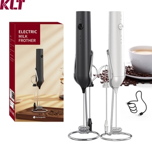 เครื่องตีฟองนมไฟฟ้าแบบมือถือ 3 ระดับความเร็ว ชาร์จไฟได้ สำหรับขายส่ง - Product Image 1
