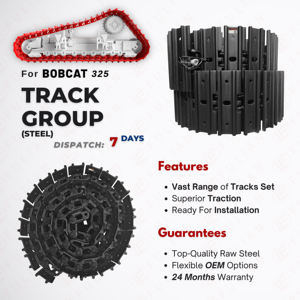 <span class=keywords><strong>325</strong></span> X325 Suku Cadang Undercarriage Roda Penggerak Depan untuk <span class=keywords><strong>Bobcat</strong></span> Mini Excavator Digger - Product Image 4