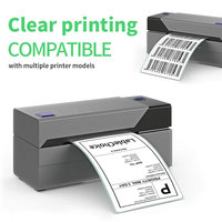 Étiquette autocollante personnalisée 70*60, étiquette code-barres thermique directe, papier adhésif thermofusible, haute qualité, certifiée ISO, forte adhérence