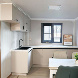 Casas Contêineres Móveis Desmontáveis de Baixo Custo, Casa Contêiner Dobrável com Quarto para Hotéis e Residências com Terraço - Product Image 5