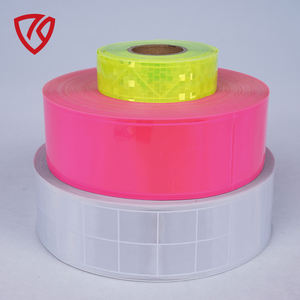 LX EN20471 <span class=keywords><strong>3M</strong></span> materiale riflettente ciao Vis nastro di avvertimento di sicurezza nastro riflettente in vinile striscia vigile del fuoco vestito nastro riflettente - Product Image 5