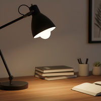 Ampoule LED personnalisée en boîte couleur AC85-265V A50 5W E27 500LM CCT 2700K PF0.6 CRI 80 Lumière douce, sans scintillement et plus respectueuse des yeux