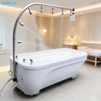 Bain de massage à l'eau en plein air Spa Piscine Douche Vichy Lit pour la relaxation / Perte de poids et détoxification