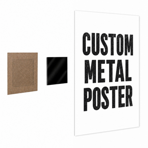 Sistema di Magneti per Poster Cinematografici Personalizzati, Insegna in Metallo Vintage di Grandi Dimensioni con Design Bifacciale - Product Image 1