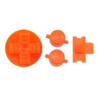 Boutons de clavier D-pad en caoutchouc silicone conducteur coloré de remplacement pour console GB DMG, 2 cm, Game Boy classique, haute qualité