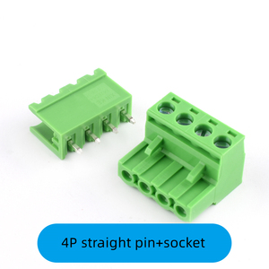Terminal de cableado PCB enchufable KF2EDGK de 5.08mm, 2P3P4P6P8P9P10P12P, conector de pines rectos y curvos - Product Image 5